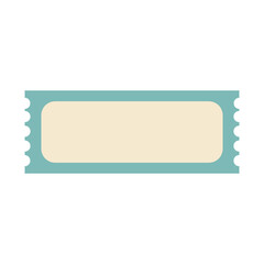 Stamp border vector, blank stamp on white background. Stamp in flat design, blank stamp