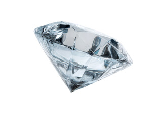 Sparkling diamond gemstone precious jewel luxury, Isolated On White Background, Png Transparent