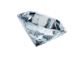 Sparkling diamond gemstone precious jewel luxury, Isolated On White Background, Png Transparent