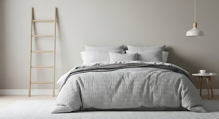 Minimalist Bedroom Interior Design.