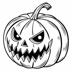 Vector art of a ghost holding candy bucket, with white background