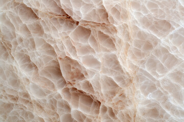 Beige Marble Surface with Light Brown and White Streaks in Elegant Natural Pattern