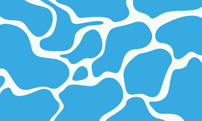 Swimming pool water background isolated with blue color