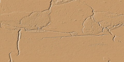 Brown soft pale grunge stone concrete rock wall marble image paint background. brown rough surface and concrete stone crack wall texture. numerous cracks and fractures surface background.