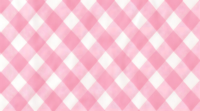 pink plaid pattern