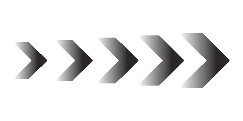 colorful dynamic arrow vector illustration