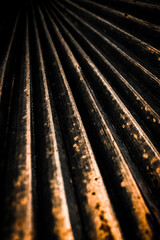 old rusty metal background