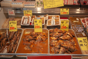 小倉旦過市場の様子