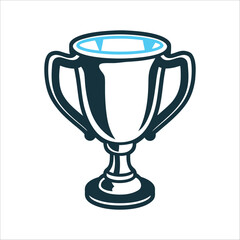 Simple Trophy Icon - Award, Cup, Achievement Minimalist award outline Trophy Simple Cup