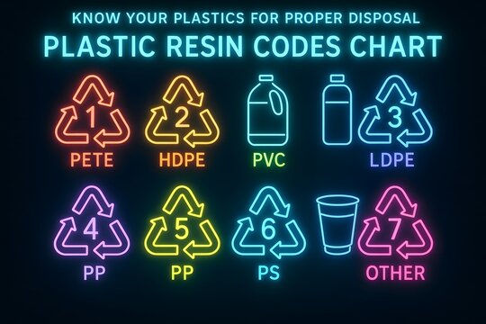 Resin Coding Resin Identification Code