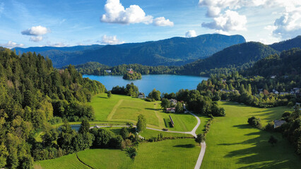 Jezioro Bled, Słowenia © Krzysztof