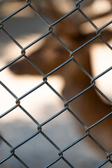 metal grid background
