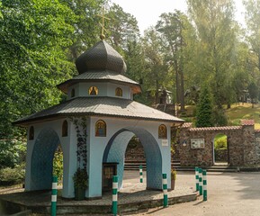 A "miracle-working spring" at the foot of Mount Garbarka, to which the faithful come on pilgrimage to wash their aching places