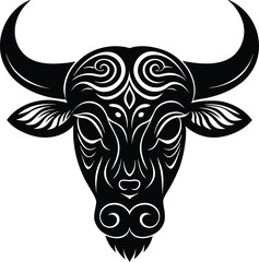 head of bull