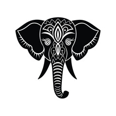 vector illustration of an elephant