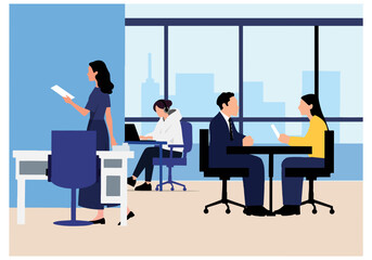 Office, Workplace, Business image