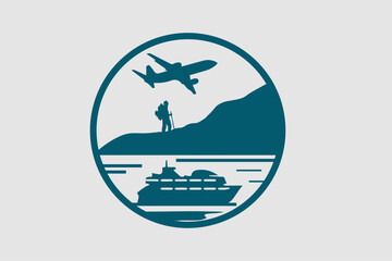 logo and illustration design template editable and high resolution image vector for business promotion and graphic branding tools