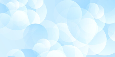 Abstract geometric background gradient soft light blue bokeh for Graphic Business background hitech simple art modern