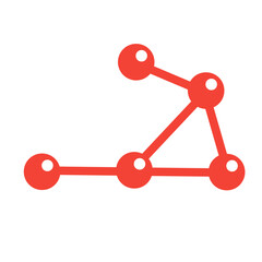 connect molecule icon