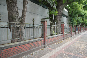 東京大学 本郷キャンパス 外塀