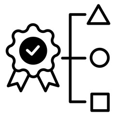 quality management system icon