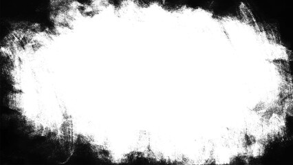 Grunge texture background white brush stroke abstract rough distressed artistic paint frame border creative design White brush stroke grunge