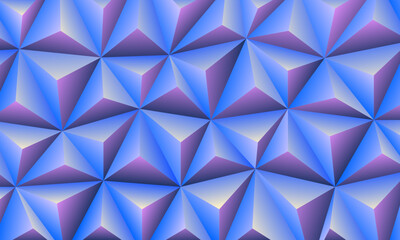 modern polygon background featuring colorful blue purple gradient shapes for design use