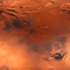 seamless water drops on the orange