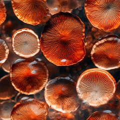 seamless abstract background with circles