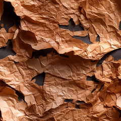 crumpled paper seamless texture