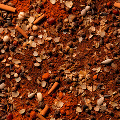 seamless variety of spices