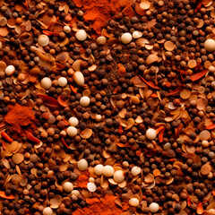 seamless variety of spices