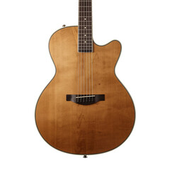 Obraz premium Acoustic Guitar on White Background