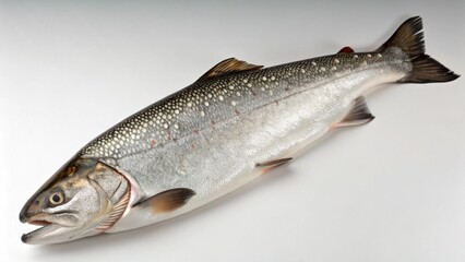 Fototapeta premium Lake Trout on studio background