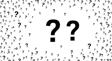 Question Marks Concept: Mystery, Doubt, and Curiosity