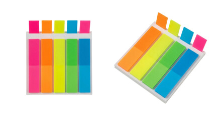 Colorful Neon Sticky Tabs for Organization and Indexing.
