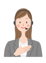 オペレーター　サポートセンター　窓口　カスタマーセンター
