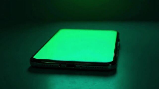 mobile phone green screen