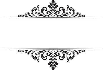 Elegant Flourish Silhouette Set