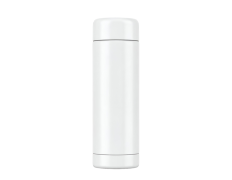 White Thermos 3D Model