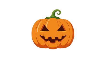 Fototapeta premium Smiling Jack O Lantern For Halloween Celebration