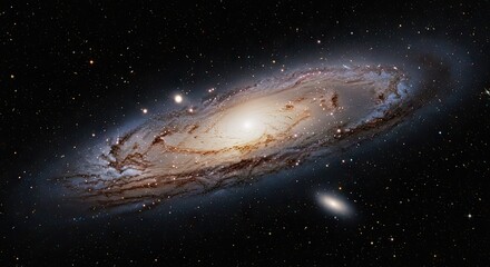 Mesmerizing Spiral Galaxy A Celestial Tapestry of Stars and Cosmic Dust