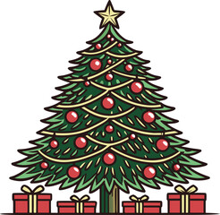 Christmas Day Holiday Illustration Design. Creative Christmas Day Celebration Artwork. Festive Christmas Day Winter Design. Modern Christmas Day Holiday Illustration. Merry Christmas Day Seasonal Art