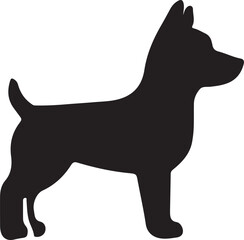 Playful dog illustration with vibrant colors and bold outlines