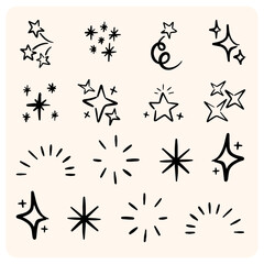 Sparkle and Shine Hand-Drawn Doodle Effects