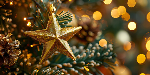 Festive Ornament and Lights