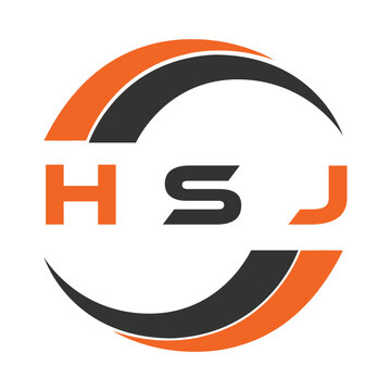 HSJ letter design. HSJ letter technology logo design. HSJ Monogram logo design for an entrepreneur and business.