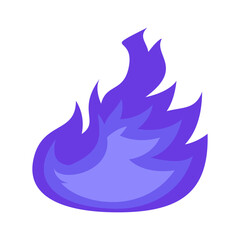 Vibrant purple abstract design with flowing shapes and gradients creating a dynamic visual effect