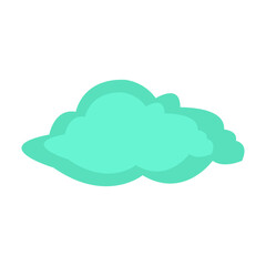 Serene Landscape with Lush Green Hills and a Calm Lake Under a Bright Blue Sky