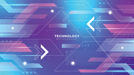 Abstract circuit board futuristic technology processing background